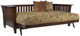 Click here to view the  Mission Rim in Dark Mahogany in Day Bed Position