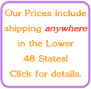 Free shipping on all orders, click here for details